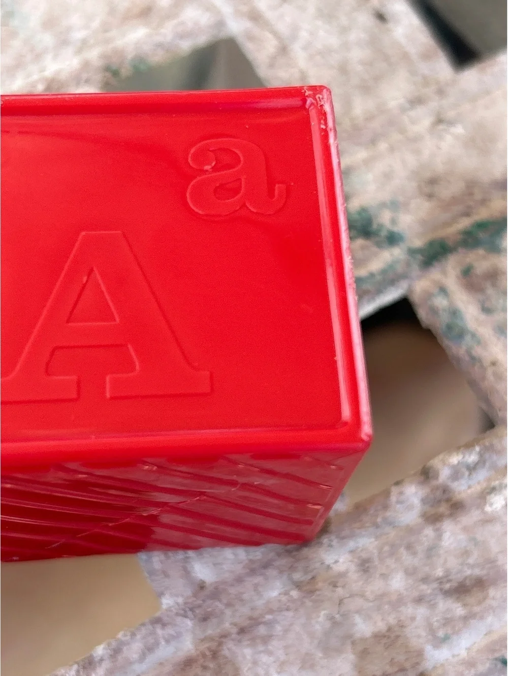 Tupperware blocks plastic replacement part a with airplane
